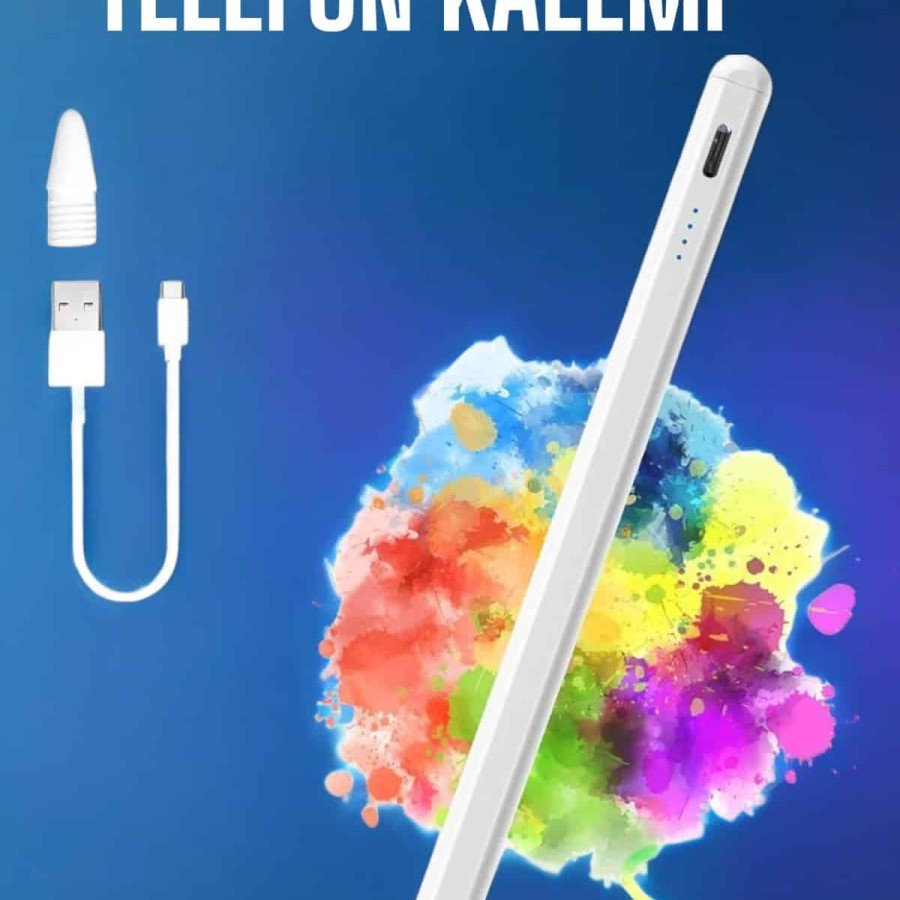 Tablet Pen iOS Android Windows Compatible Universal Drawing Pen with Replacement Tip