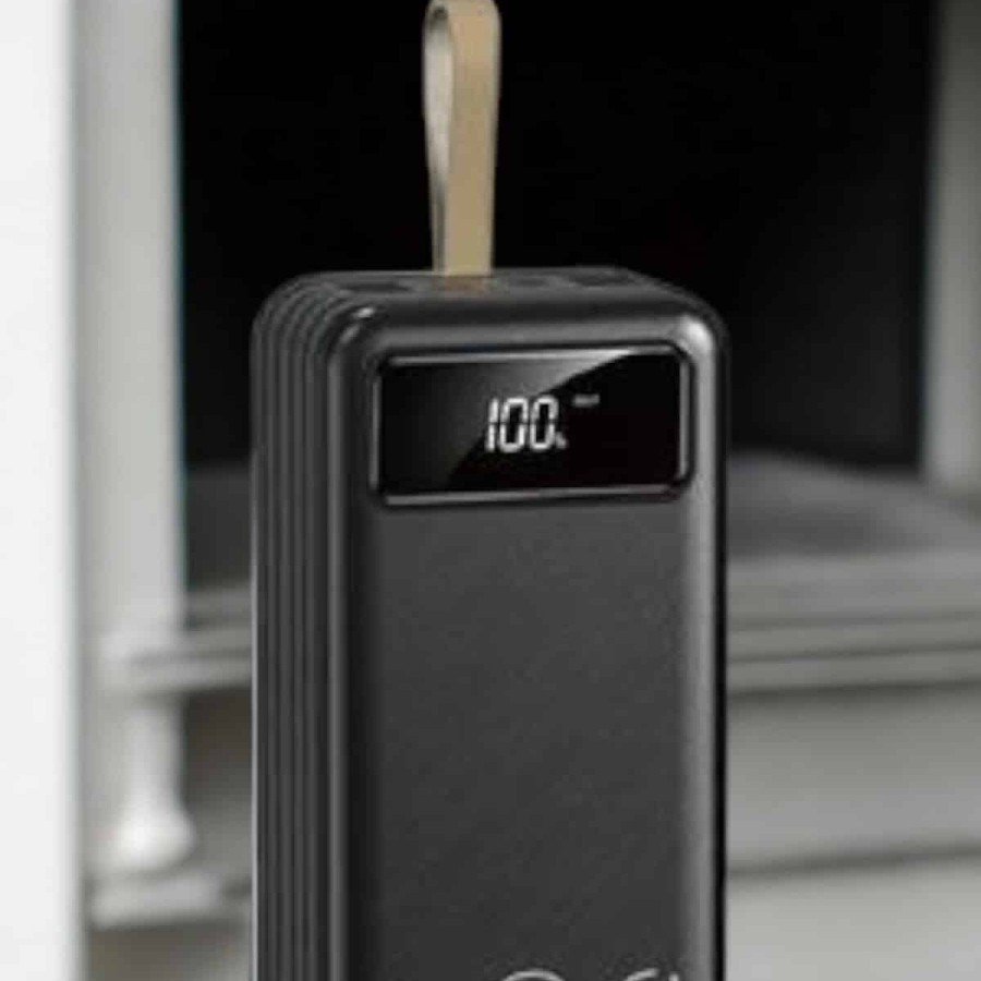 Powerbank 60.000 MAH 4 Ports Long Charging Time with Digital Display