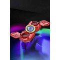 Red Wireless Bluetooth Headset Fidget Spinner Headset