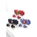 Red Wireless Bluetooth Headset Fidget Spinner Headset