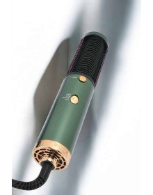 Blow Dryer Comb Straightener Ceramic Coating Anti-Frizz