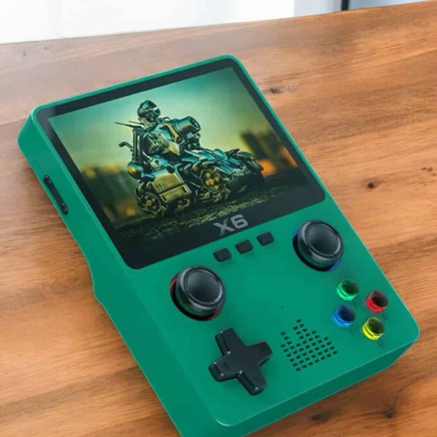 Rechargeable Handheld Arcade 3.5 Inch Screen Reading Books, Listening to Music and Watching Videos