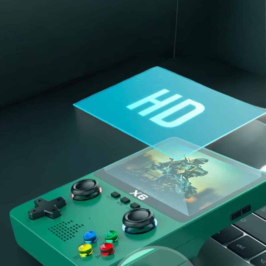 Rechargeable Handheld Arcade 3.5 Inch Screen Reading Books, Listening to Music and Watching Videos