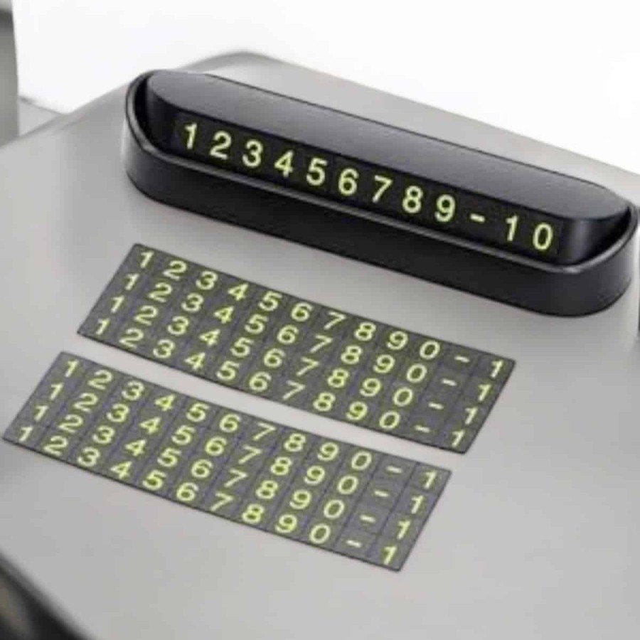 Car Parking Number Number In-Vehicle Number Number Changeable Dial Mini