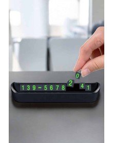 Car Parking Number Number In-Vehicle Number Number Replaceable Dial Mini