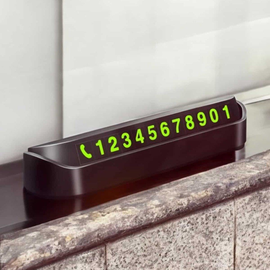 Number Number In-Vehicle Car Vehicle Parking Number Register Phone Number Writing