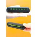 Number Number In-Vehicle Car Vehicle Parking Number Register Phone Number Writing