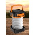 Solar Powered LED Lamp Camping Lamp Foldable Lamp USB Rechargeable