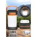 Solar Powered LED Lamp Camping Lamp Foldable Lamp USB Rechargeable