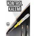 Tester Control Pen Double Head Transparent Electrical Test