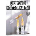 Double Sided Electrical Control Pen Transparent Screwdriver
