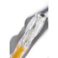 Double Sided Electrical Control Pen Transparent Screwdriver