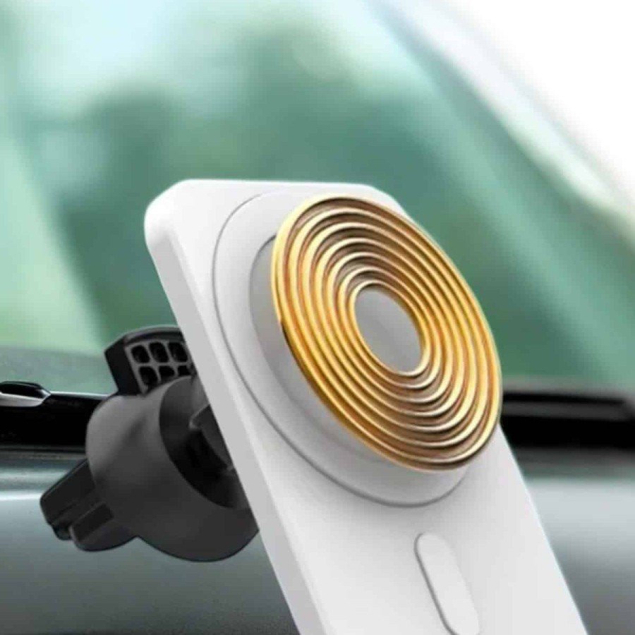 Vehicle compatible Wireless 15W Portable Charger Dual Cable Vehicle compatible Wireless 15W Portable Charger Dual Cable