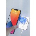 Vehicle compatible Wireless 15W Portable Charger Dual Cable Vehicle compatible Wireless 15W Portable Charger Dual Cable