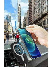 iOS Compatible Magnetic Design Magsafe iPhone 12/13/14/15 car charger