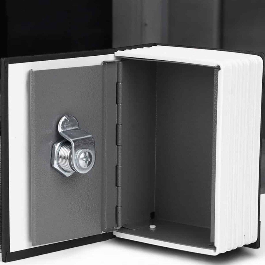 Hidden Safe Book Look Steel Mini Safe with Key Hidden Safe Book Look Steel Mini Safe with Key
