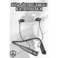 In-Ear Wireless Bluetooth Headset with Digital Display and Neckband
