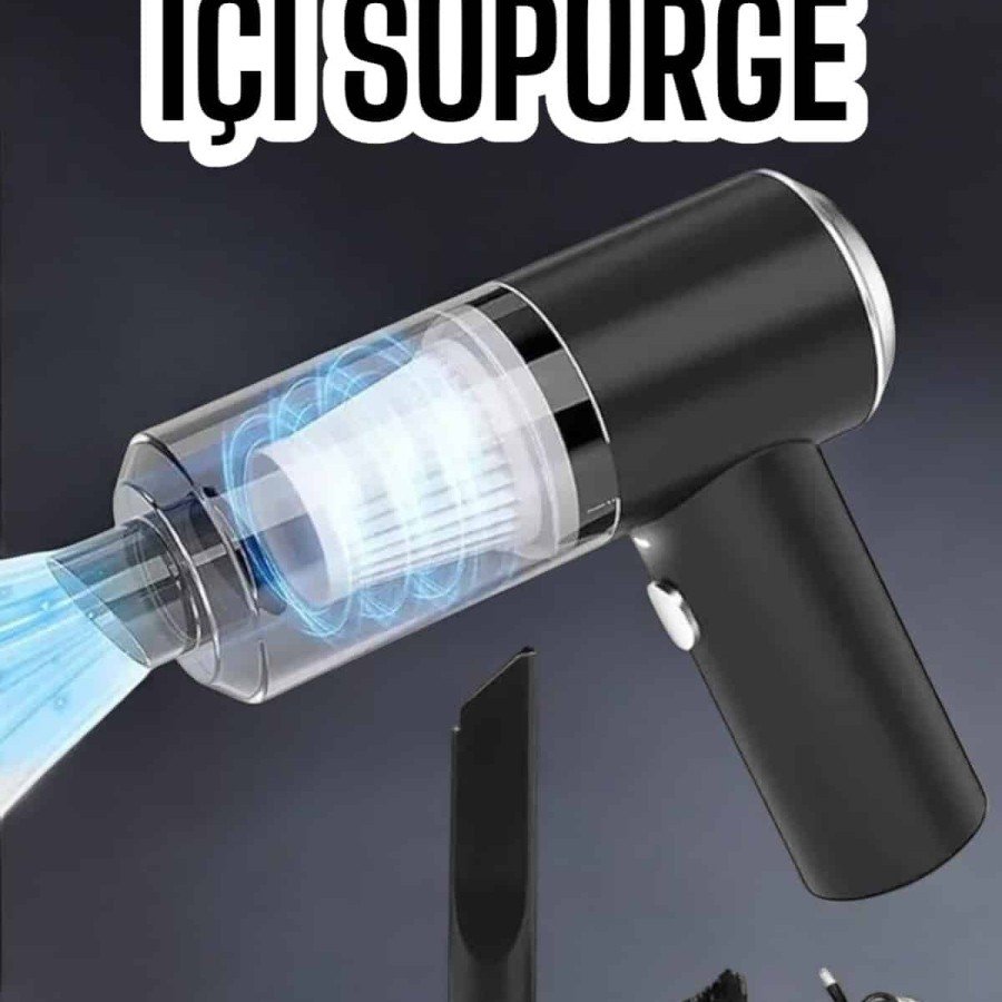 Blown Powerful Vacuum Home Office Car Vacuum Cleaner Hand Vacuum Cleaner Rechargeable