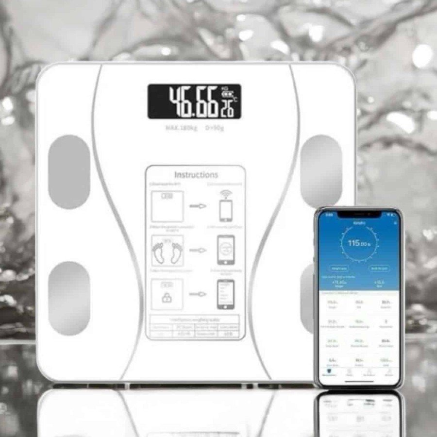 Smart Weighing Scale That Can Measure Fat with Bluetooth Connection New Generation