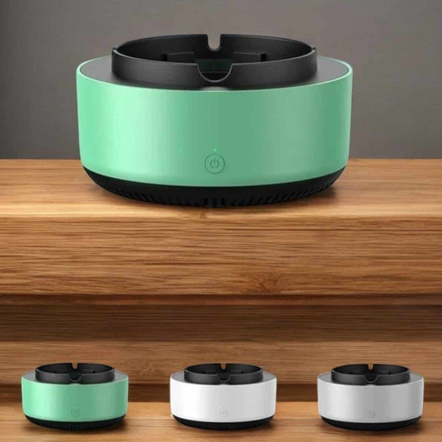 Ashtray That Inhales Smoke Ashtray That Traps Odor Smart Odorless Ashtray