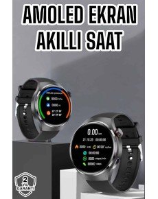 Smart Watch Bluetooth Connected Amoled Screen Sleep and Health Tracking