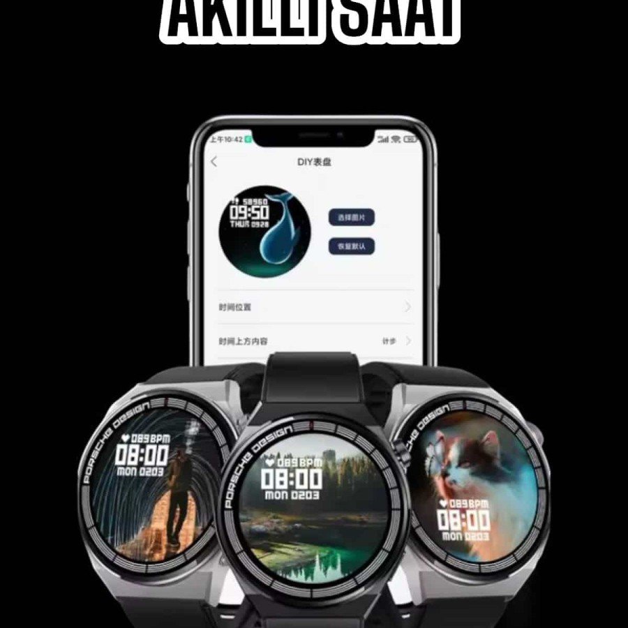 Smart Watch GPS AND NFC Feature Voice Call Touchstick Screen