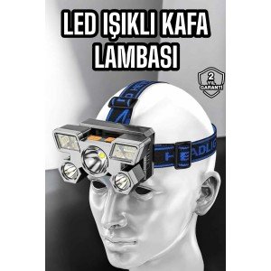Head Lamp Lightweight and Flexible Double Switch Headlight Led Light