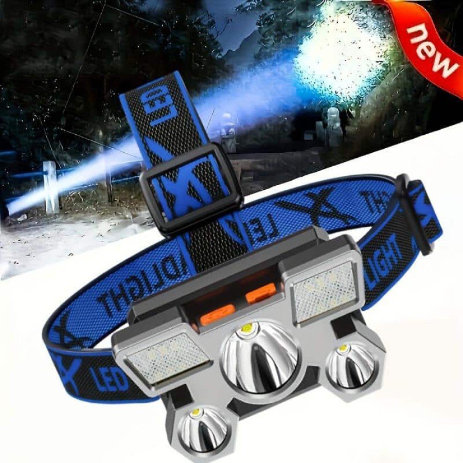Head Lamp Lightweight and Flexible Double Switch Headlight Led Light