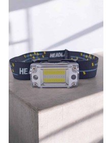 Rechargeable Head Flashlight Water Resistant Adjustable Camping Flashlight