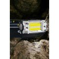 Rechargeable Head Torch Water Resistant Adjustable Camping Flashlight