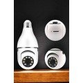 Bulb Appearance Security Camera, Wifi Camera with Base, Rotatable Bulb Appearance Security Camera, Wifi Camera with Base, Rotatable