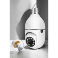 360 Degree Rotating Home Camera with Wifi Camera Holder and Bulb Appearance 360 Degree Rotating Home Camera with Wifi Camera Holder and Bulb Appearance