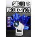 Rechargeable Projection Game Cinema Projector 4K HD Image Quality