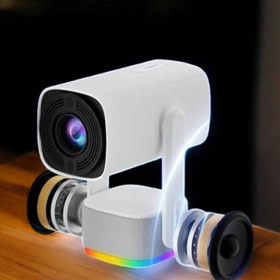 Rechargeable Projection Game Cinema Projector 4K HD Image Quality