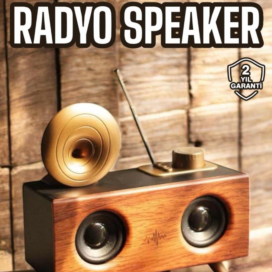 Nostalgic Looking Bluetooth Connected Speaker