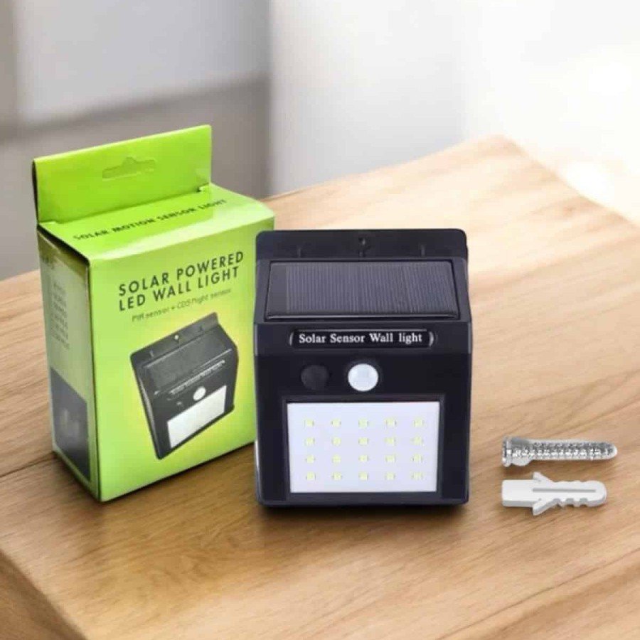 Solar Energy Panel Sensor Lamp Energy Saving