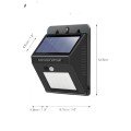 Solar Energy Panel Sensor Lamp Energy Saving