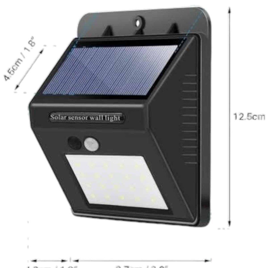 Solar Energy Panel Sensor Lamp Energy Saving