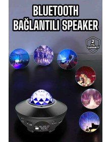 Special Rechargeable Bluetooth Speaker for Children Party LED Lamp Starry Projection