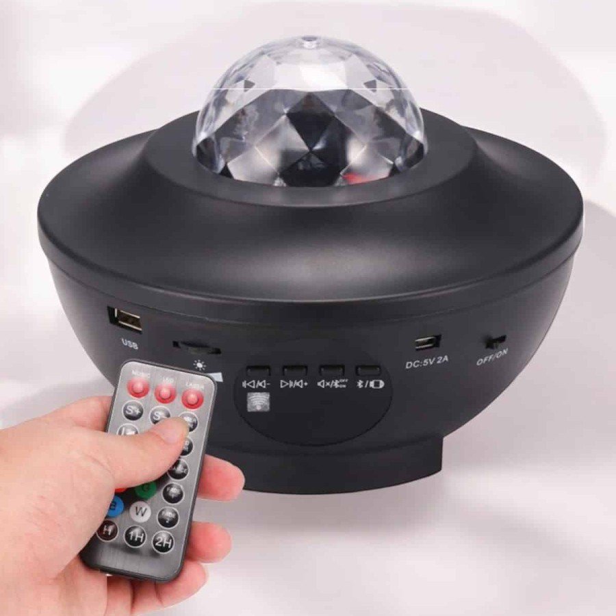 Special Rechargeable Bluetooth Speaker for Children Party LED Lamp Starry Projection