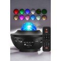 Special Rechargeable Bluetooth Speaker for Children Party LED Lamp Starry Projection