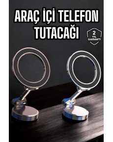 Phone Holder Compatible with All Cars In-Car Foldable Magnetic Design