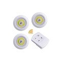 LED Lamp 3 Pieces Remote Controlled Adhesive
