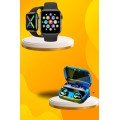 Quality Smart Watch and Quality Bluetooth Headset ANC Feature Long Battery Life