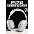 P9 Plus Wireless On-Ear Bluetooth Headset White High Sound Quality