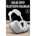 P9 Air Max Wireless 5.0 Bluetooth Headset with Microphone White High Sound Quality P9 Air Max Wireless 5.0 Bluetooth Headset with Microphone White High Sound Quality