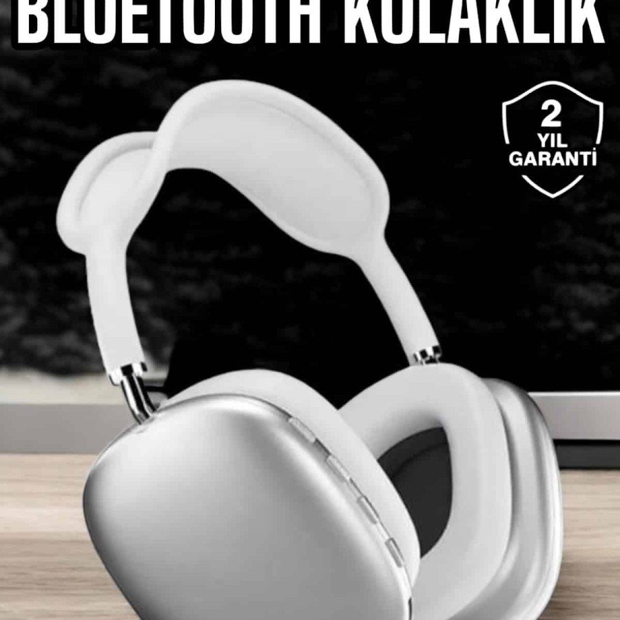 P9 Air Max Wireless 5.0 Bluetooth Headset with Microphone White High Sound Quality P9 Air Max Wireless 5.0 Bluetooth Headset with Microphone White High Sound Quality