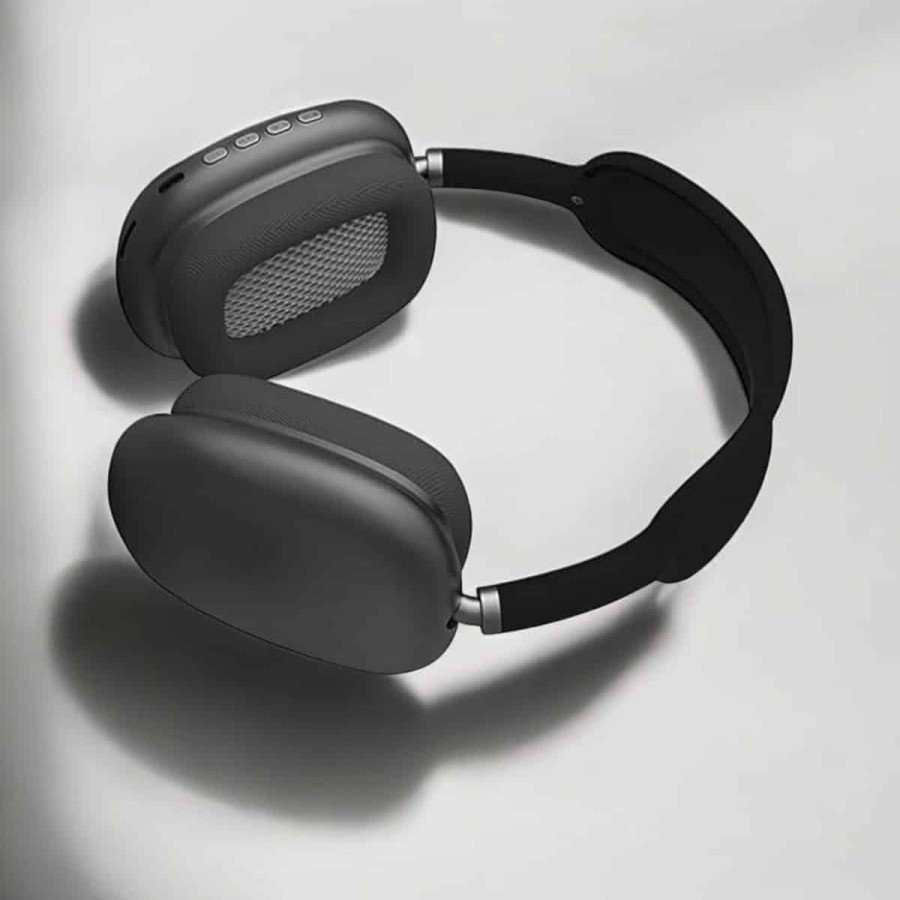 P9 Plus Hi-Fi Sound Quality Bluetooth Headset with Adjustable Microphone Black