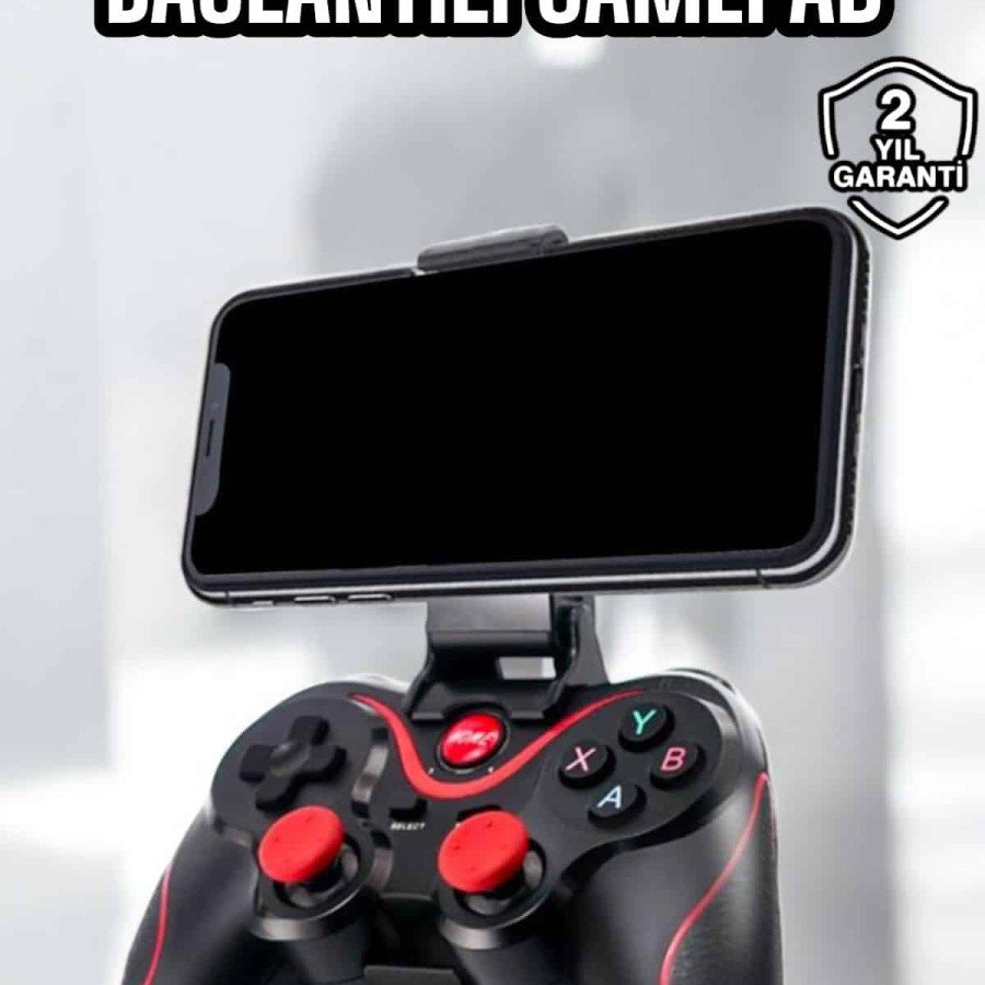 X3 Gamepad Joystick Bluetooth Connected Gamestick Android Compatible
