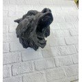 Decorative Black Bear Wall Statue Hanging Gift 25x19 cm Decorative Black Bear Wall Statue Hanging Gift 25x19 cm